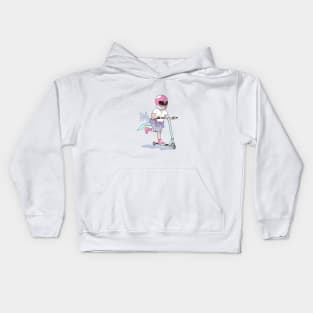 Pink Ranger Kid Kids Hoodie